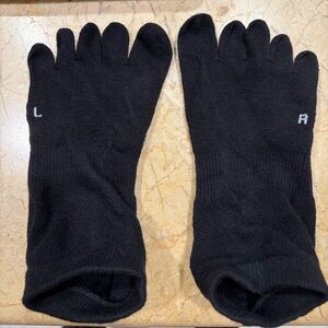 Soxsense Black Barre/Pilates/Yoga Toe Socks, NWOT